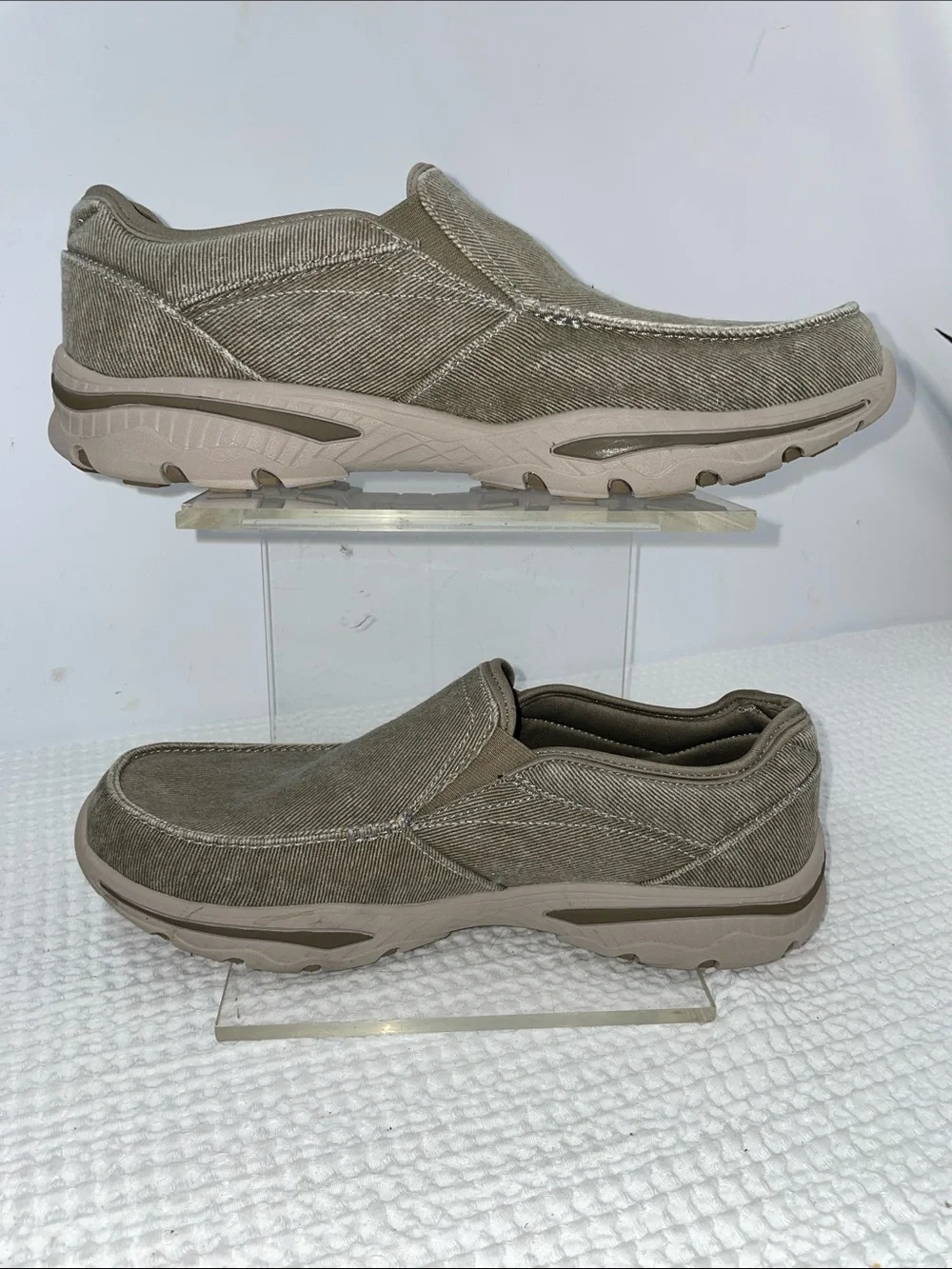 SKECHERS RELAXED FIT CRESTON MOSECO SLIP ON SHOES FTL-07-103